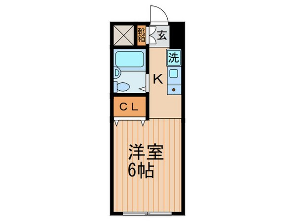 ドムス神山の物件間取画像